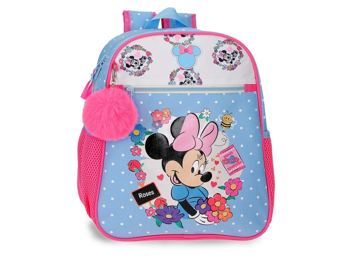 Disney Minnie Flowers Adaptable Backpack 33cm - 1 zip fit A4