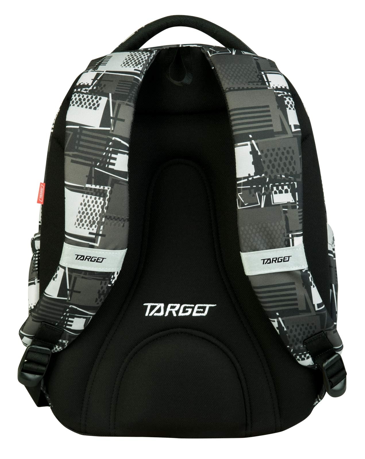 Backpack 2 In 1 Large 3 Zip Curved Squares