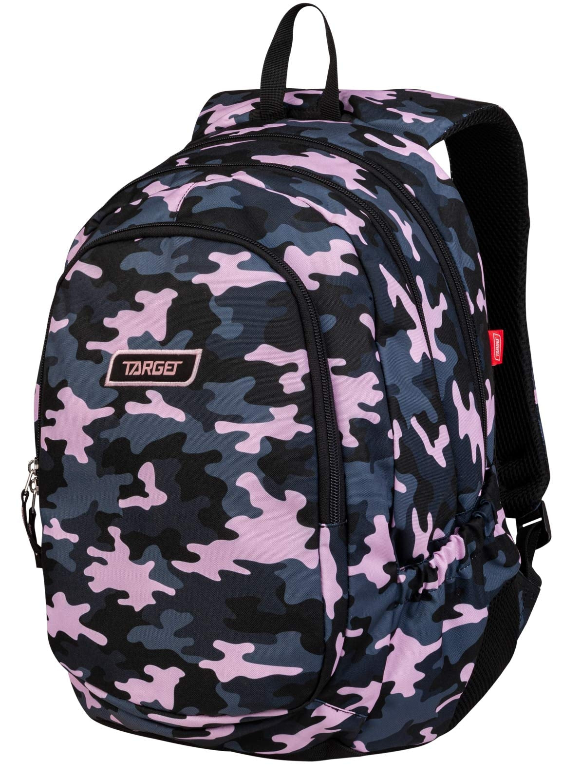 Backpack 3 Zip Duel Combat Pink