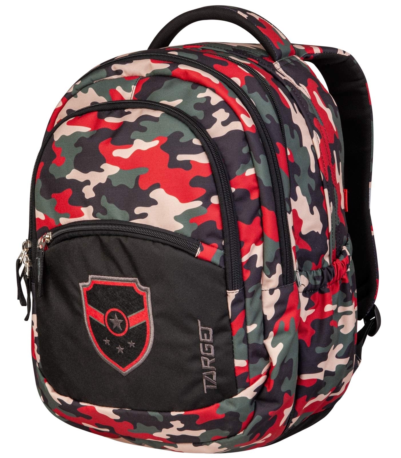 Backpack 2 In 1 - Large 3 Zip Fit A4 Curved Soldier
