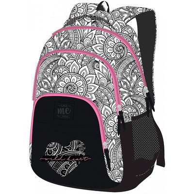Backpack 2 Zip Large Like Me Blossom