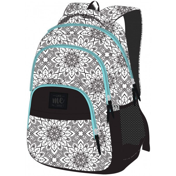 Backpack 2 Zip Large Like Me Oriental