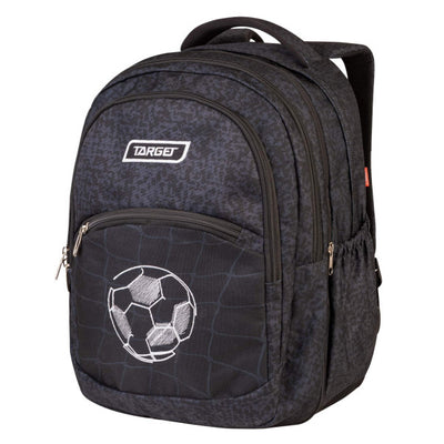 Target School Bag Football - 2 In 1 Bag - 3 Zip Fit A4