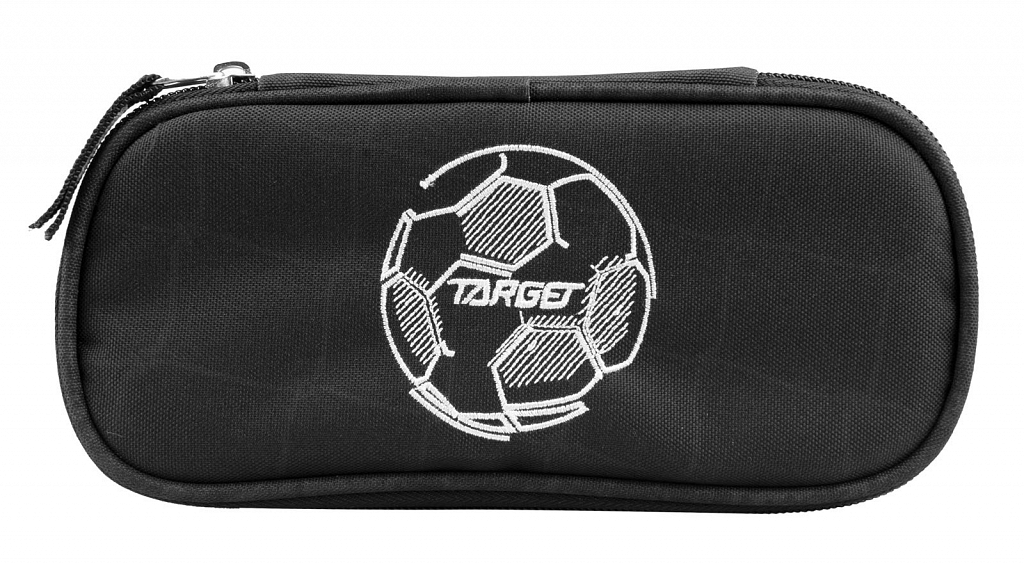 Target Pencil Case 1 Zip Football