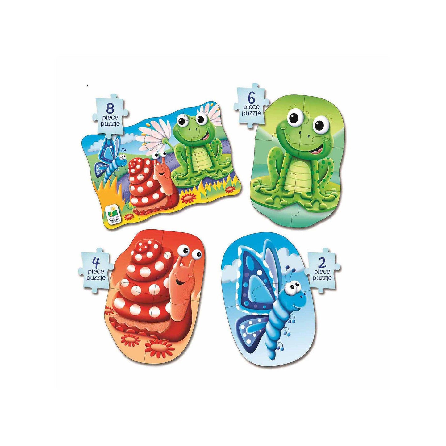 4 In A Box Colors Puzzle Set