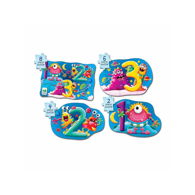 4 In A Box 123 puzzle Set