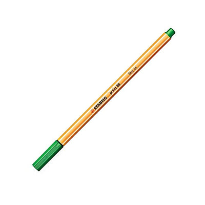 Caneta Hidrografica Verde Oliva 0,4Mm Point 88 1 Un Stabilo