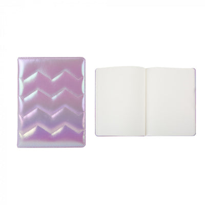 Metallic Puffy A5 Notebook RULLED