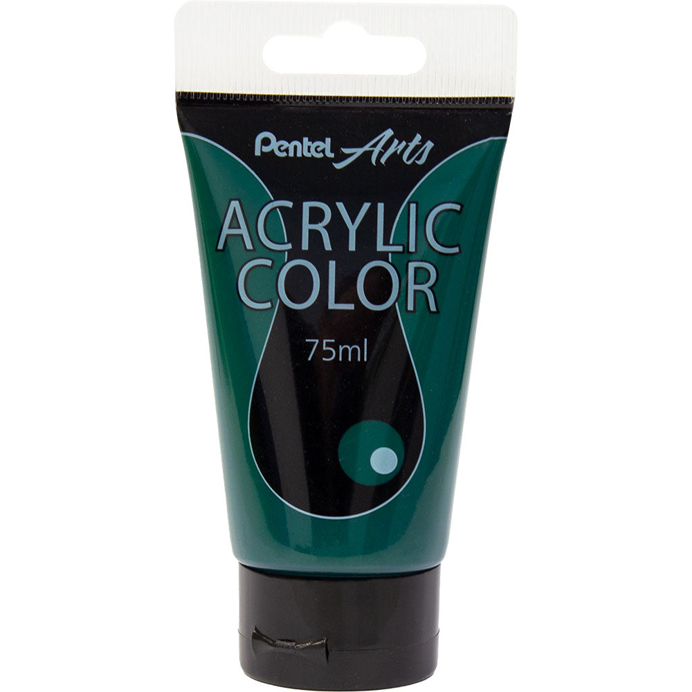 Acrylic Paint 75 Ml Tube Green Color