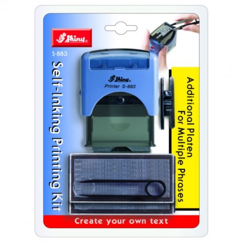 Self-Inking Printing Kit 18X47Mm S - 883