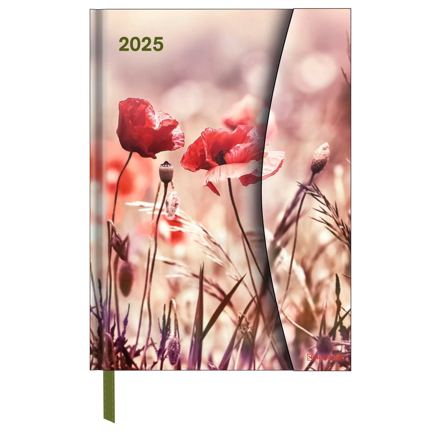 Diary A5 Hardback Magnetic 2025 - 1 Week On 1 Pages Next Page For Notes