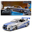 JadaToys Fast & Furious Brian's Nissan Skyline GT-R (R34) 1:24 Die-Cast Model