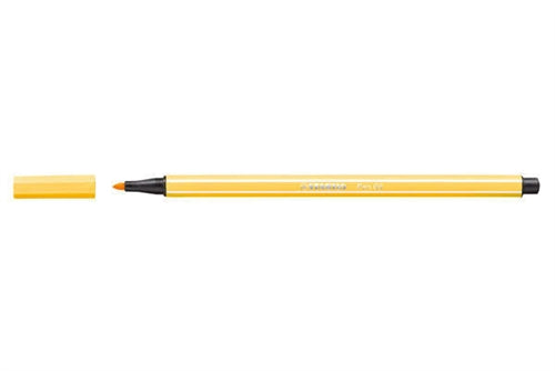 STABILO Pen Felt Tip Marker, Light Yellow