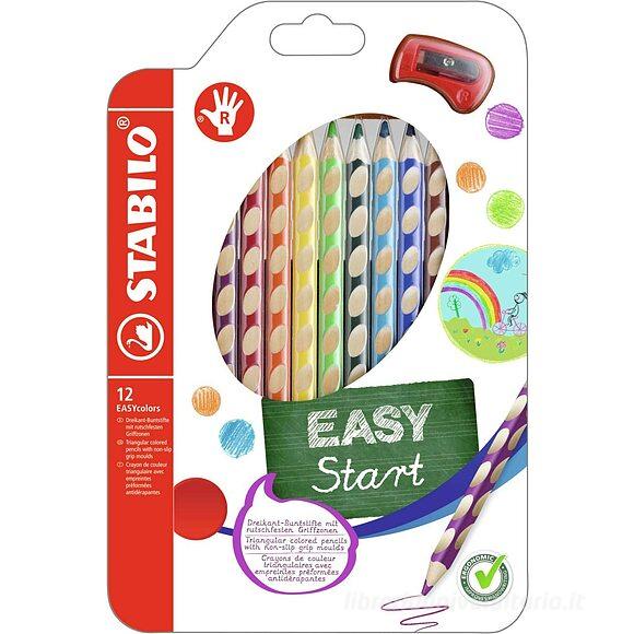 Stabilo Easycolors Wallet Of 12 Pcs For Right -Handers