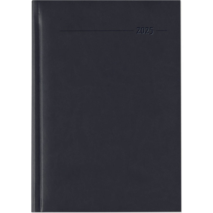 Diary A5 Padded 2025 - 1 Day A Page Saturday And Sunday In 1 Page