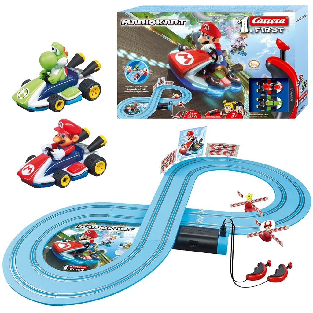 Carrera First Nintendo Mario Kart Mario vs. Yoshi 2.4m