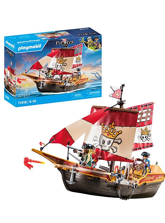 PLAYMOBIL Pirate Ship 71418