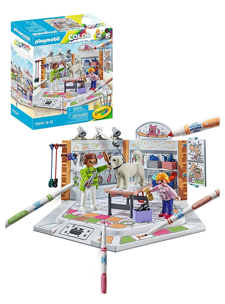 Playmobil Color Dogs Salon - 71514