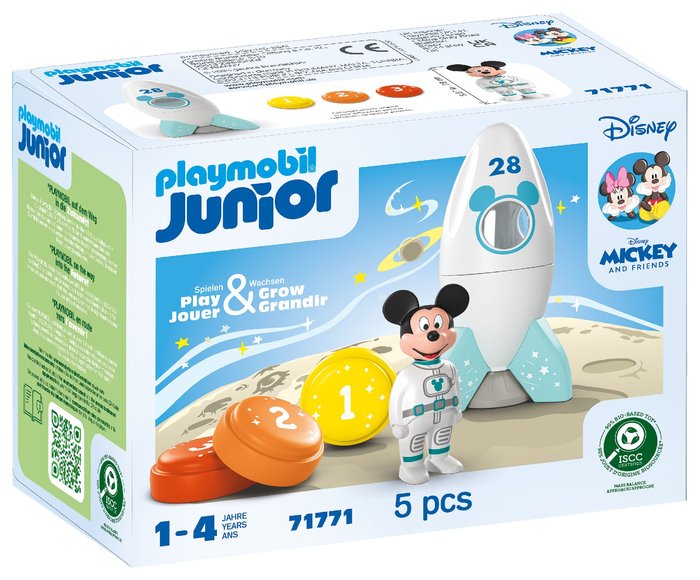 Playmobil Junior & Disney: Mickey Mouse and the Space Rocket - 71771