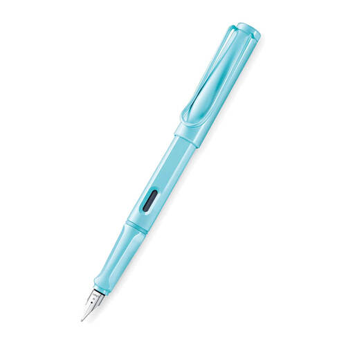 Lamy Safari Fountain Pen - Aqua Sky, Medium Nib