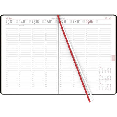 Manager-Timer - DiaryTucson schwarz 2026 - Cheftimer A4 (21,7x30,3 cm)