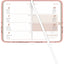 Lady Mini Diary Deluxe Salmon 2026 Pocket Calendar 8x11.5 cm