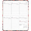 Ladytimer Pad Flower Field 2026 - Diary 6x9 cm one week on 2 pages