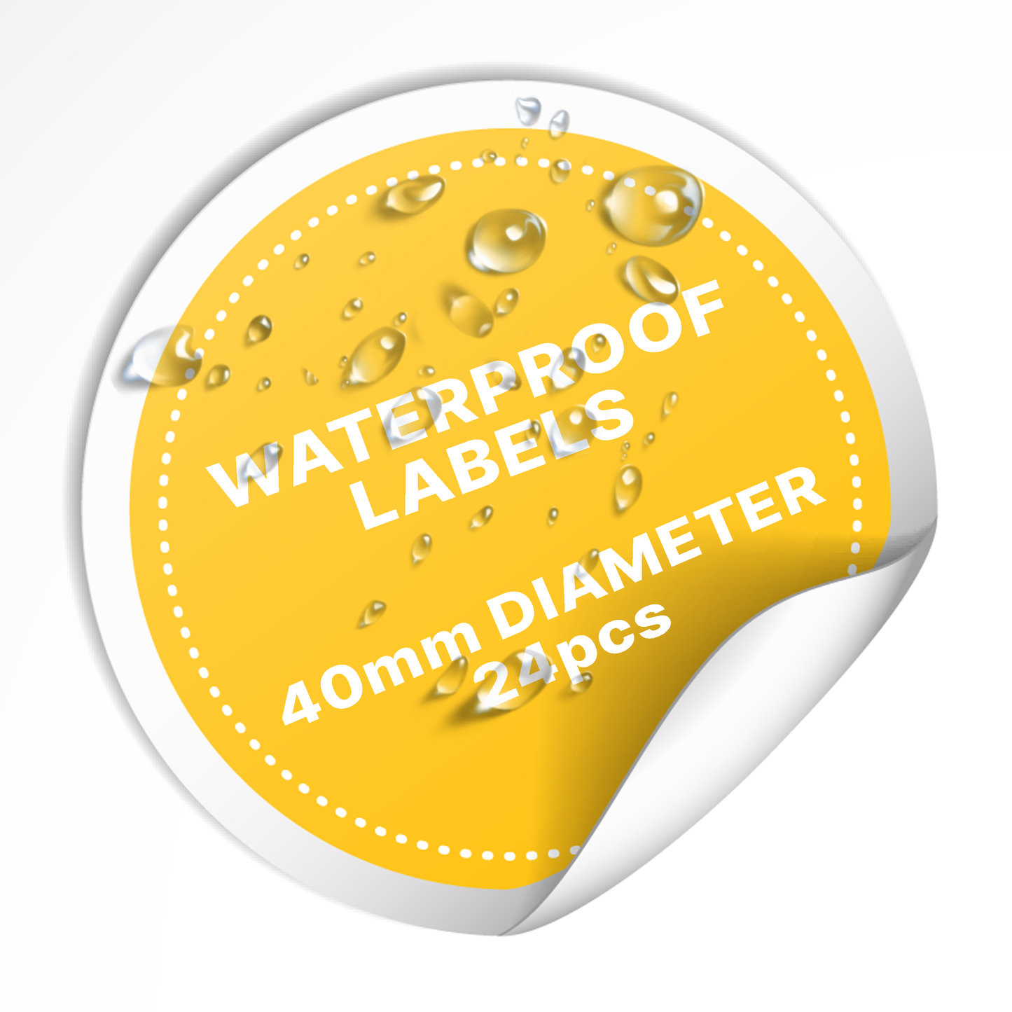 Custom Waterproof Printed Labels