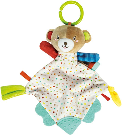 Clementoni Baby Lovely Bear Rattle Comforter