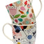 Autumn Falls & Wisewood Porcelain Tea Coffee Mugs Twin Pack