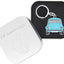 VW Collection Volkswagen Beetle Blue Enamel Metal Keyring