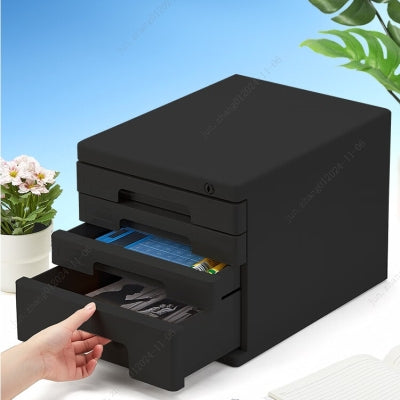 File Cabinet with lock x 4 trays