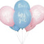 Unique Boy or Girl Gender Reveal Latex Balloons x8 pcs