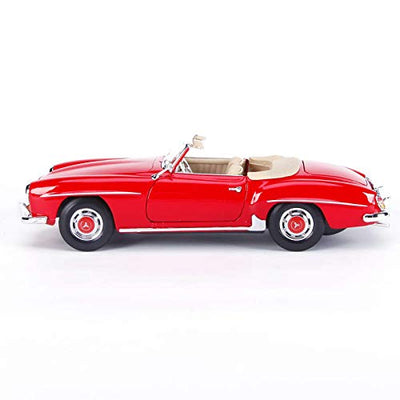 Maisto 1-18 Mercedes-Benz 190 SL 1955 Red Diecast Model