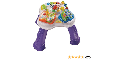 VTech Play & Learn Activity Table pink