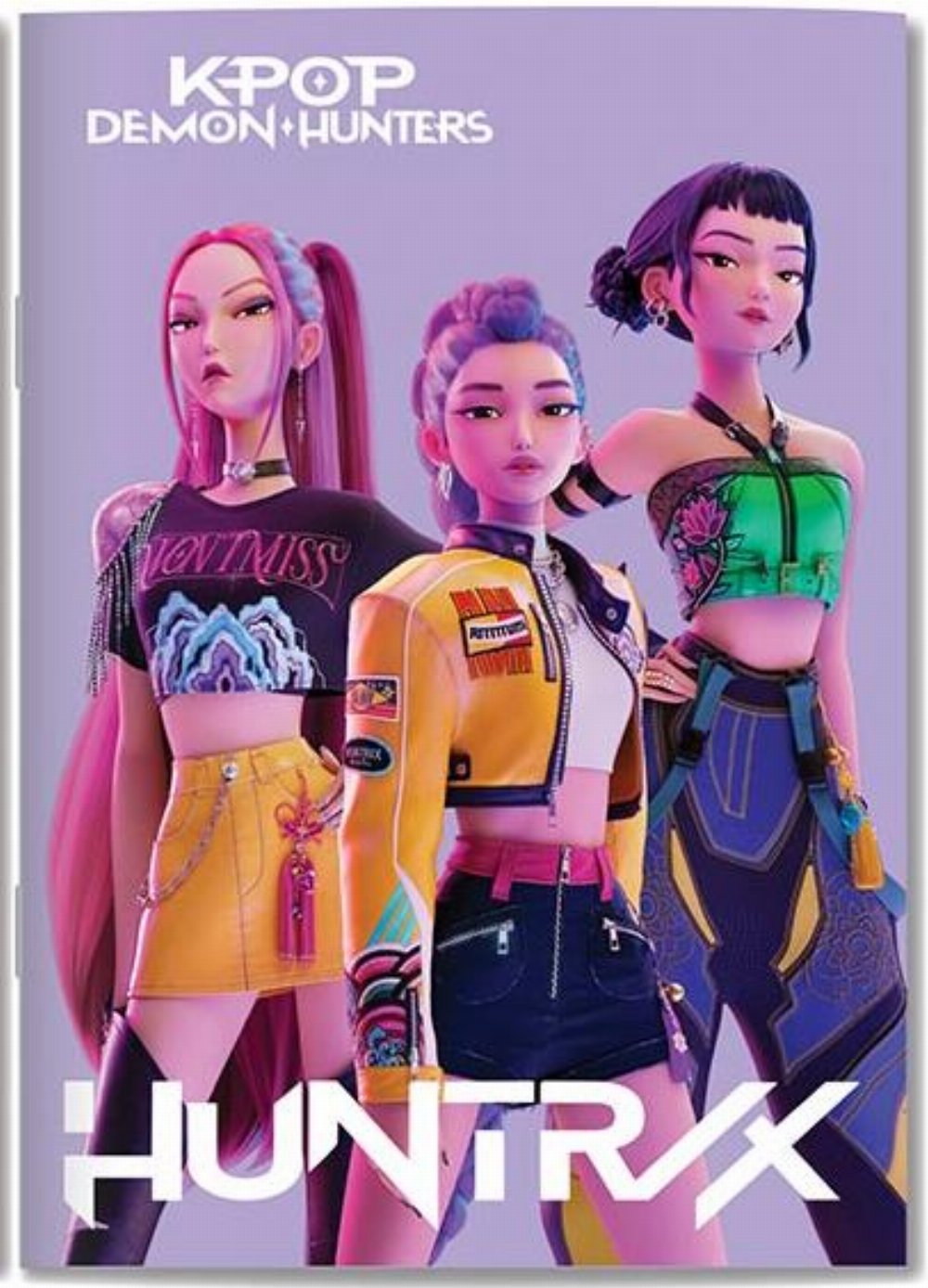 K-Pop Demon Hunters 17x25cm 40 Sheet Notebook