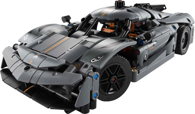 LEGO Technic 42173 Koenigsegg Jesko Absolute Grey Hypercar
