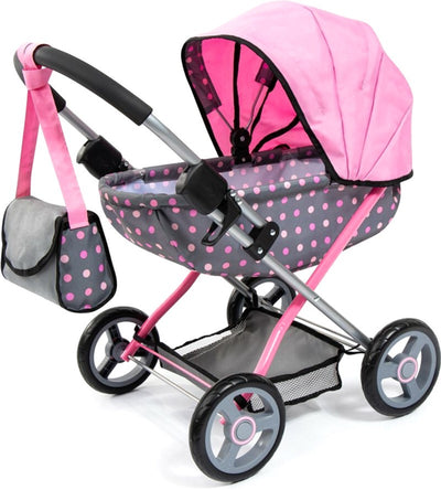 Doll Deep Cozy Pram H 59Cm