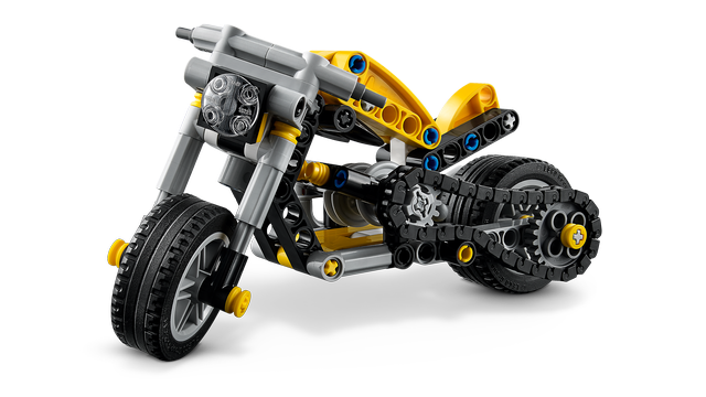 LEGO Technic Yellow Motorcycle - 42225