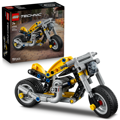 LEGO Technic Yellow Motorcycle - 42225