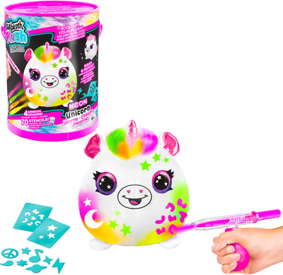 AIRBRUSH Plush Neon Squish Pals Paint Can