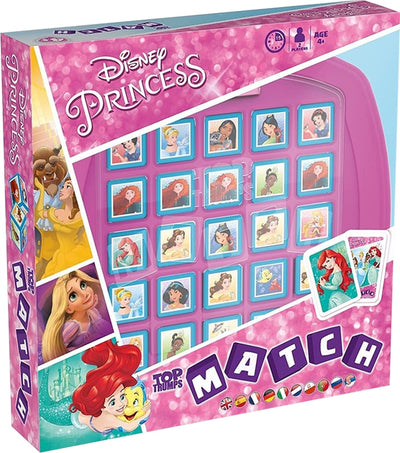 Disney Princess Top Trumps Match - The Crazy Cube Game