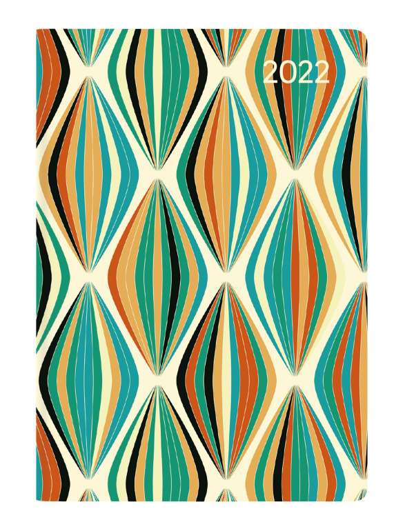 Diary Mini Retro A7 One Week On 2 Pgs