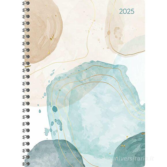 Diary A5 Spiral 2025 - 1 Week On 2 Pages