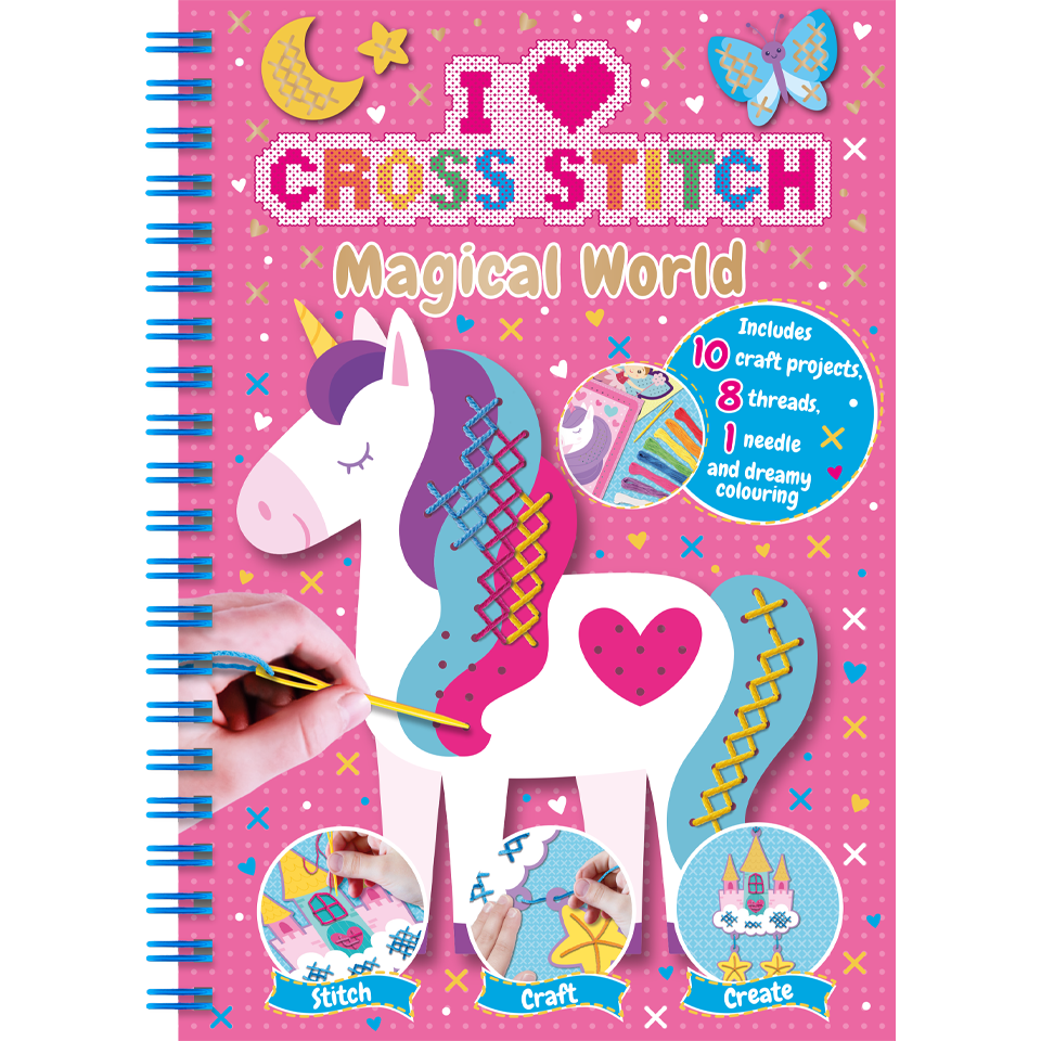 I Love Cross Stitch Book - Magical World