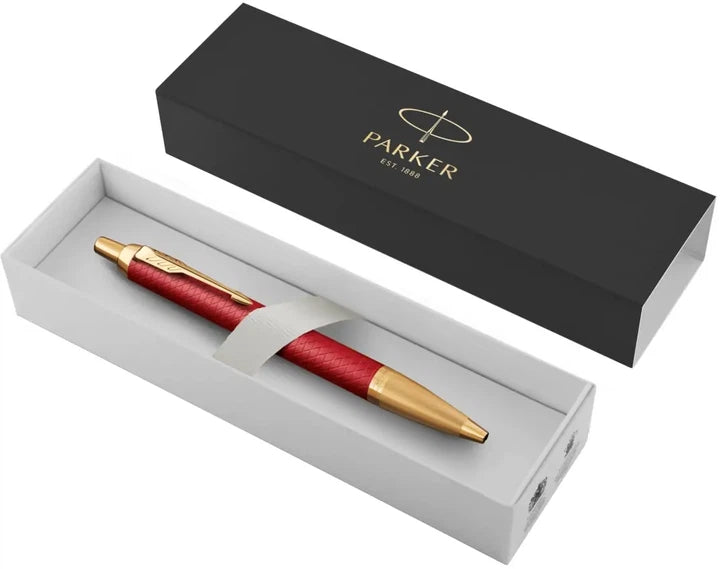 Parker IM Premium Red GT Ballpoint Pen