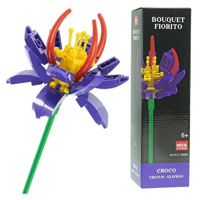 Model Building Blocks - Crocus Flower