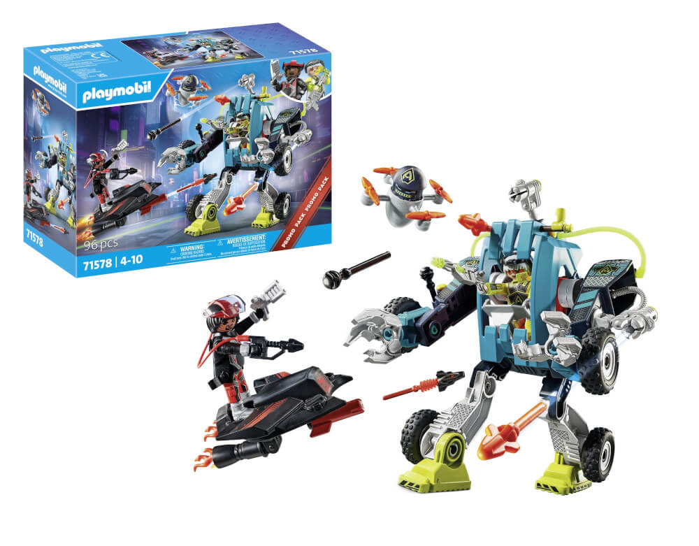 Playmobil Roboter Vs. Fluggleiter -71578 