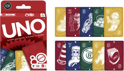 Mattel Games - UNO Ruby Red Mattel 80th Anniversary