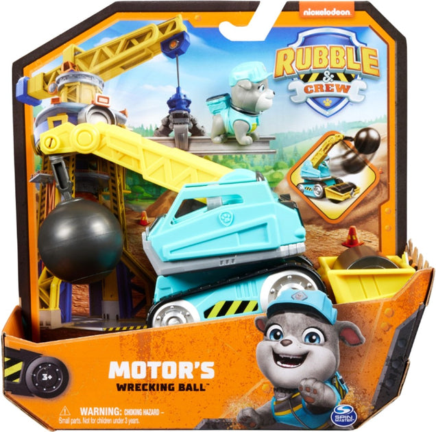 Paw Patrol Rubble & Crew Motor'S Wrecking Ball